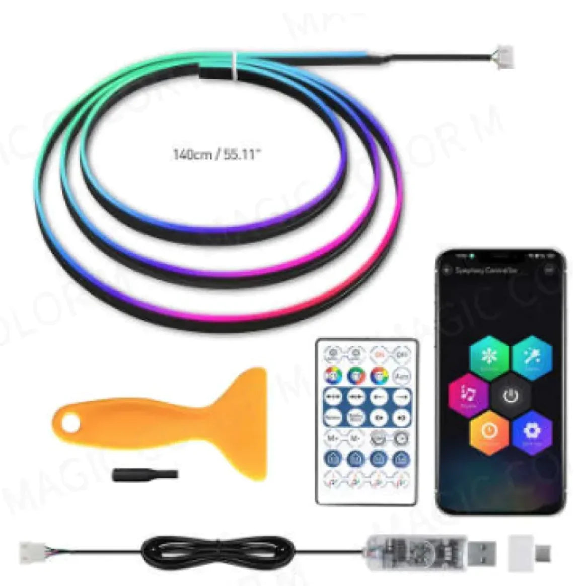 Car interior LED light