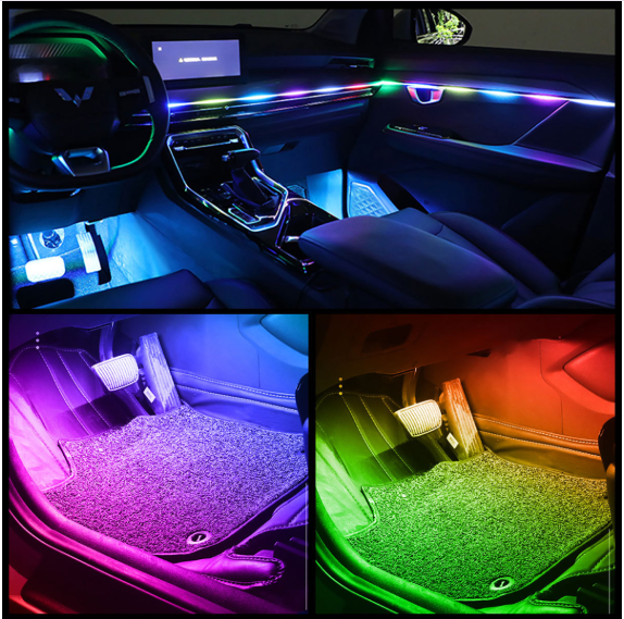 Car interior LED light