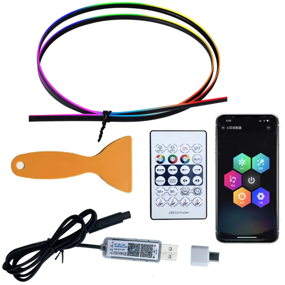 Car interior LED light